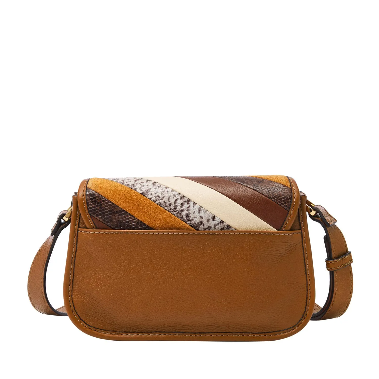 Fossil Heritage Brown Crossbody Bag ZB1873888