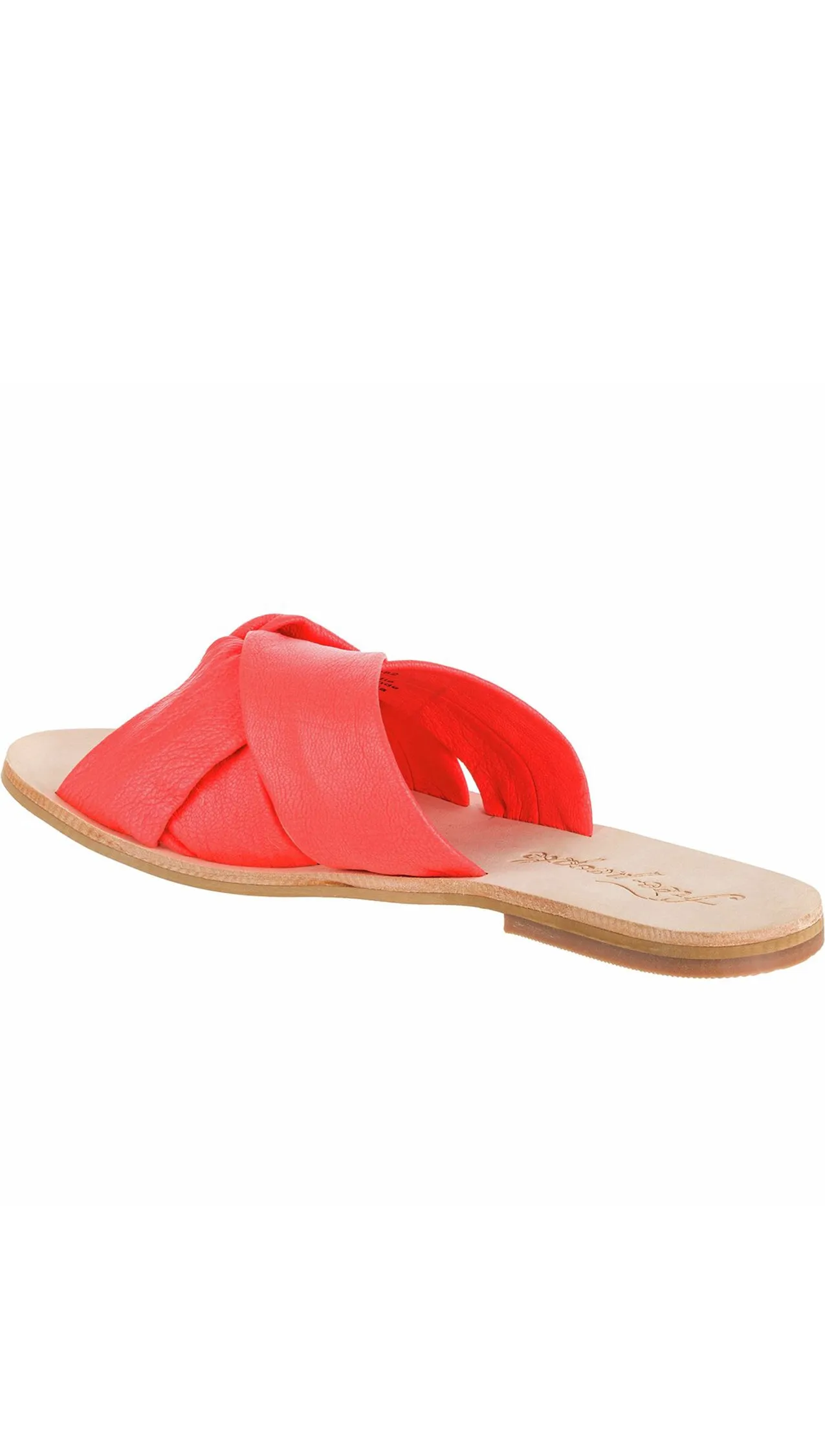 Free People Rio Vista Slide Sandals Coral