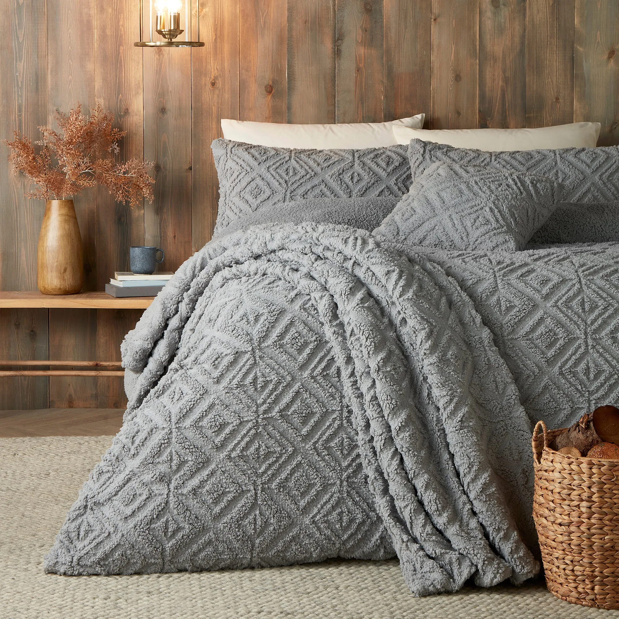 Fusion Snug Romo Throw - Grey