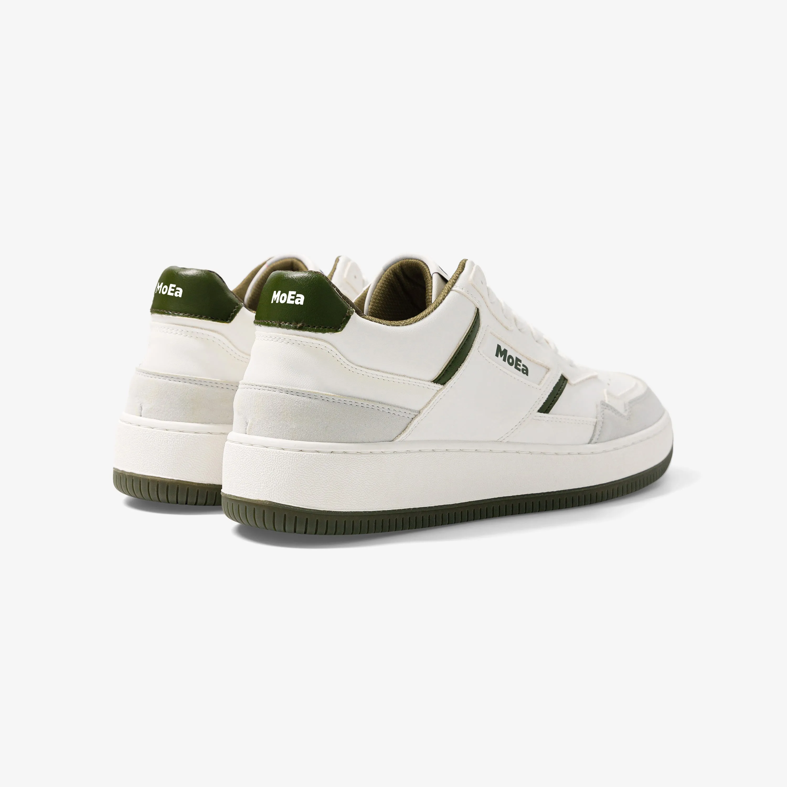 GEN1 - Cactus White & Green Suede