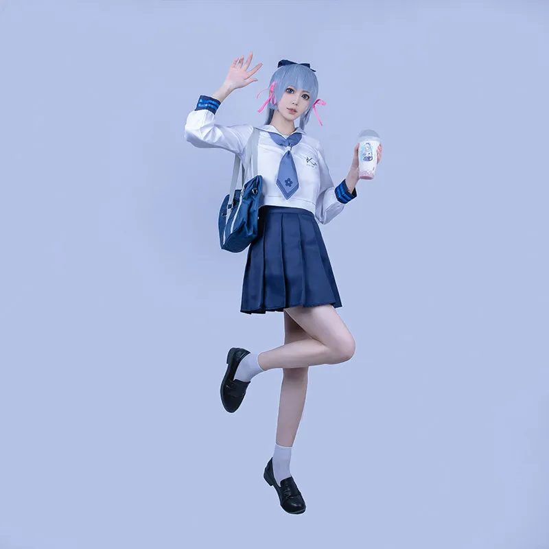 Genshin Impact & HEYTEA Kamisato Ayaka Kamisato Ayato JK Cosplay Costume