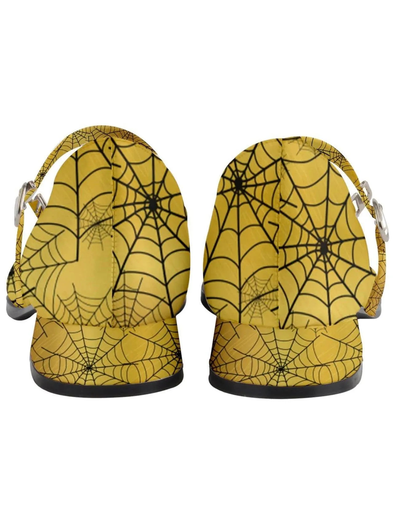 Golden Orbs Women's Mary Jane Shoes