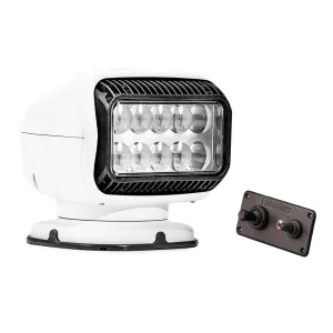 Golight | Radioray GT Series Permanent Mount | White LED - Hard Wired Dash Mount Remote [20204GT]