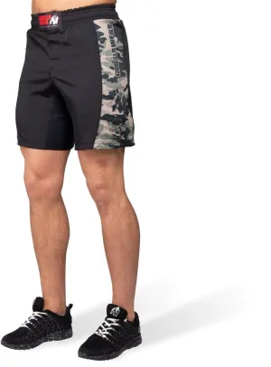 Gorilla Wear Kensington MMA Fightshorts - Army Green Camo