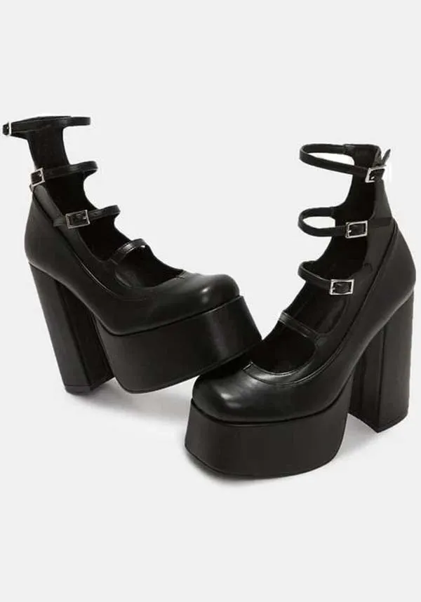 Gurren Strappy | PLATFORM HEELS