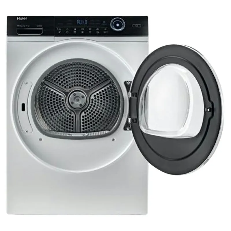 Haier I-Pro Series 7 9KG Freestanding Heat Pump Tumble Dryer - White | HD90-A2979N-UK