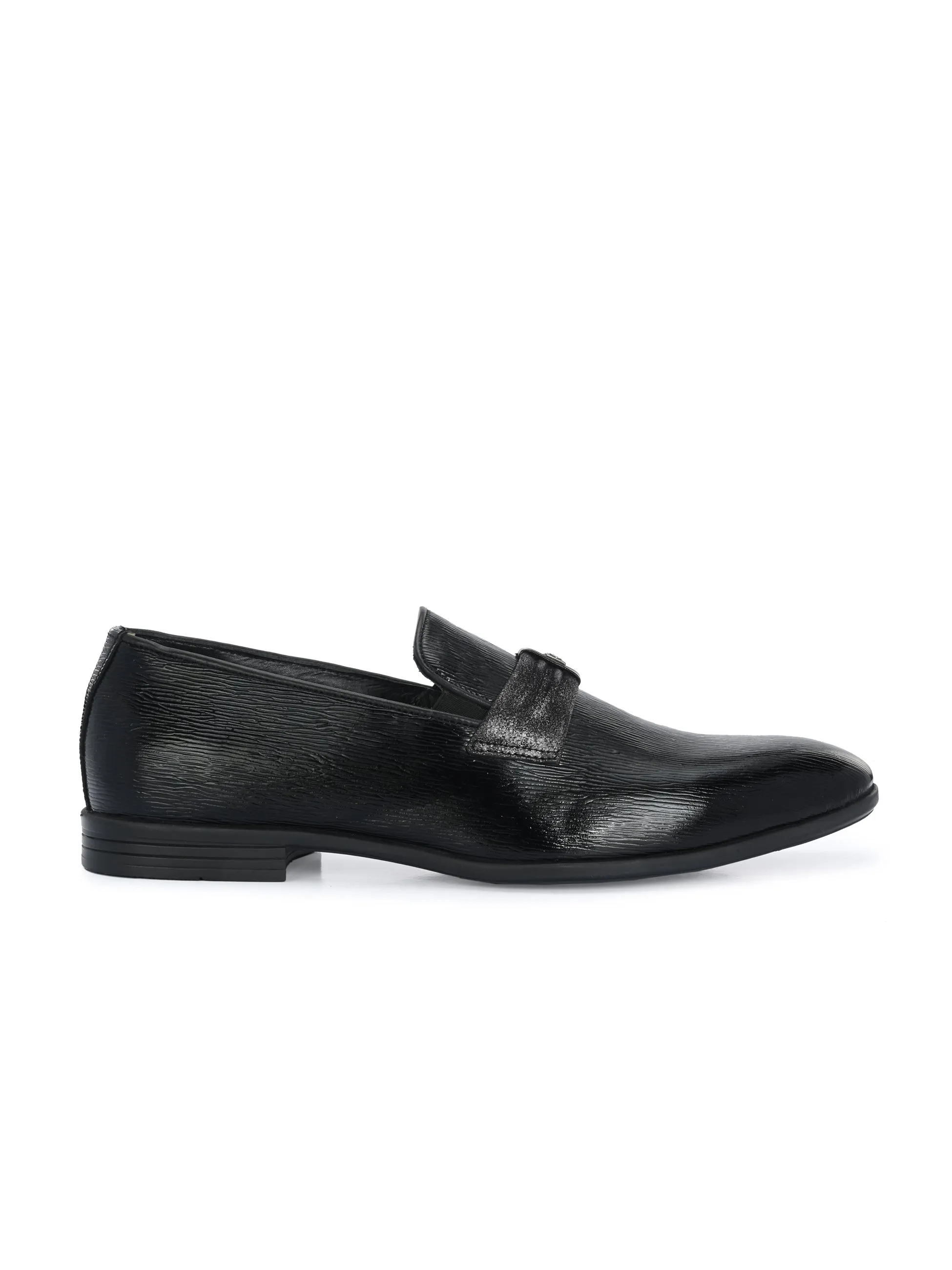 HITZ6347-Men's Black Leather Formal Shoes