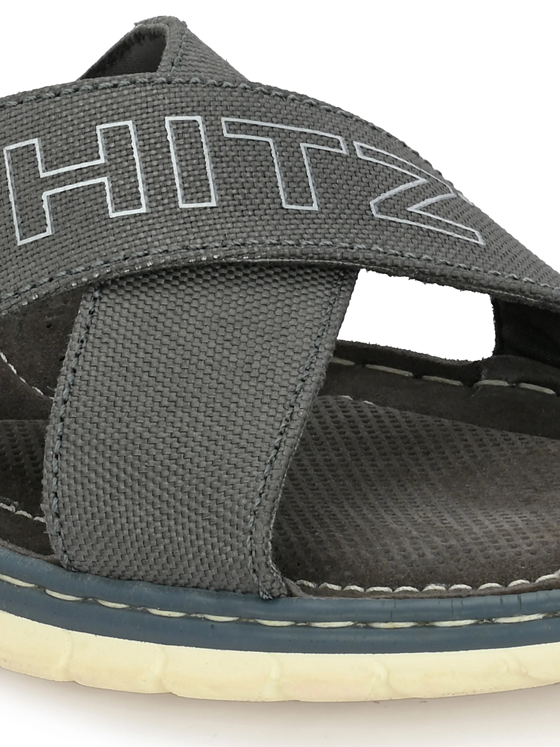 HITZ7454-Men's Grey Daily Wear Slippers