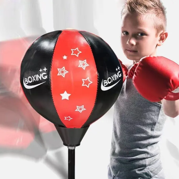 Home Desktop Boxing Speed Ball Reaction Target(Red Black)