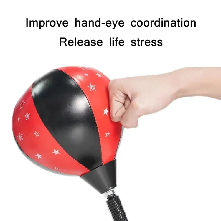 Home Desktop Boxing Speed Ball Reaction Target(Red Black)