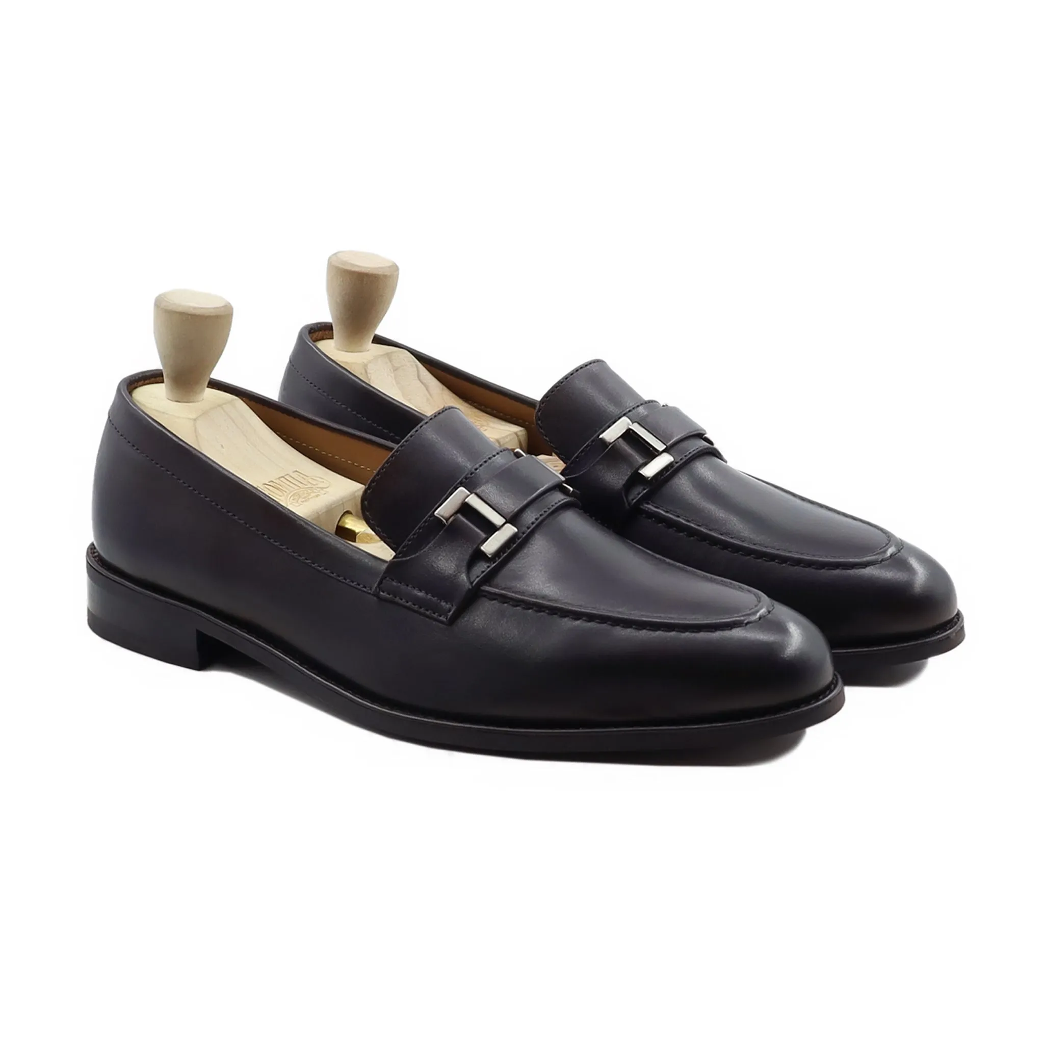 Howlite - Men's Dark Brown Calf Leather Loafer