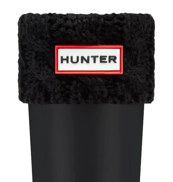 Hunter Kids 6-Stitch Cable Boot Socks