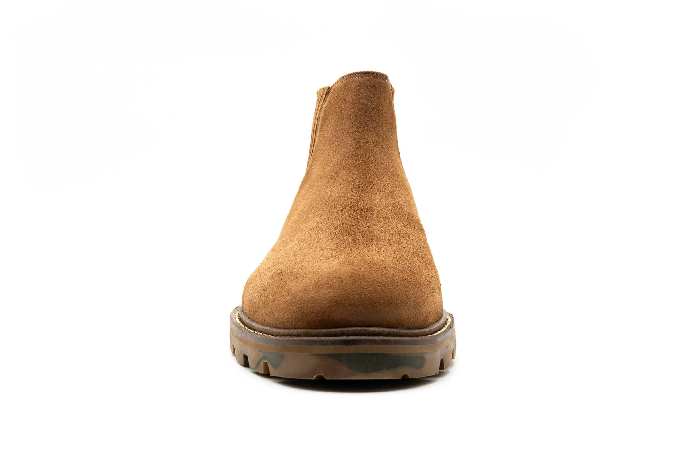 Huntley Suede Chelsea Boots - French Roast