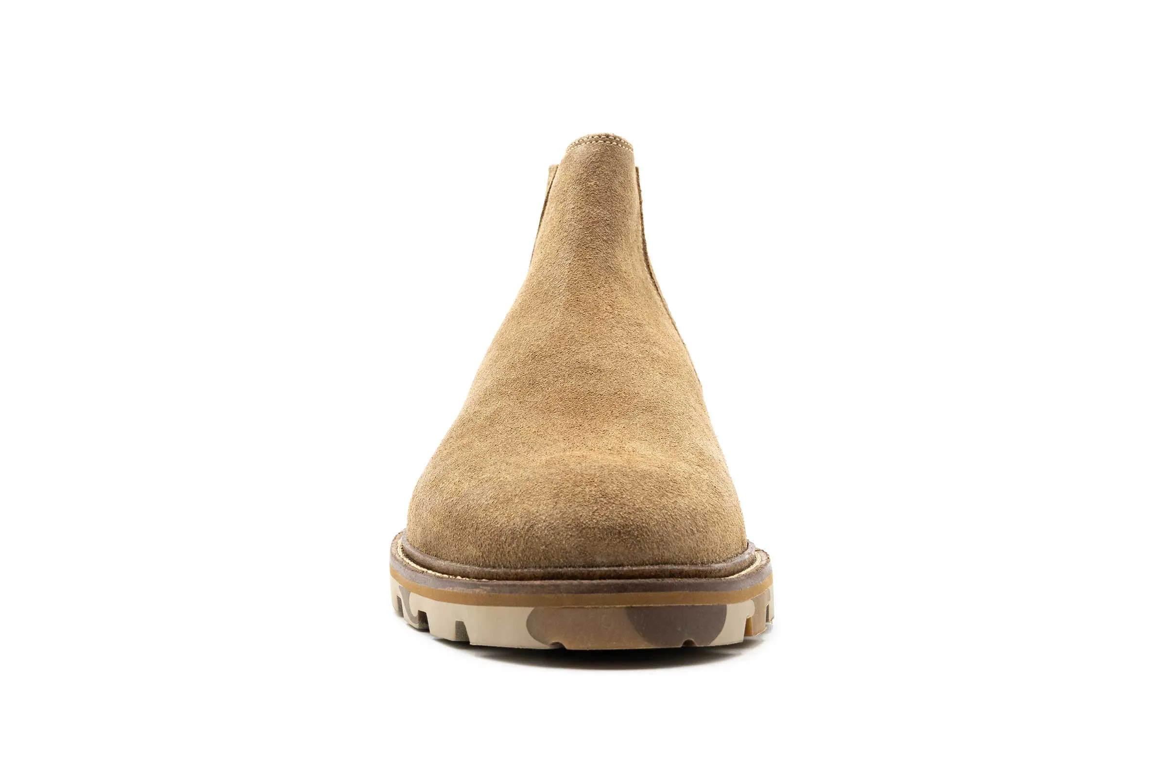 Huntley Suede Chelsea Boots - Khaki