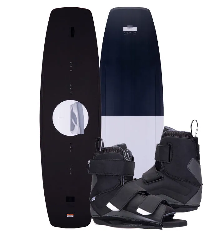 Hyperlite Pleasure Wakeboard Package with Formula Boots (2022)