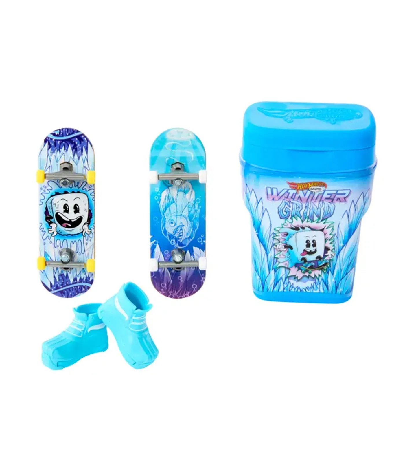 Icy Mint 2 Packs Skate Gum Container