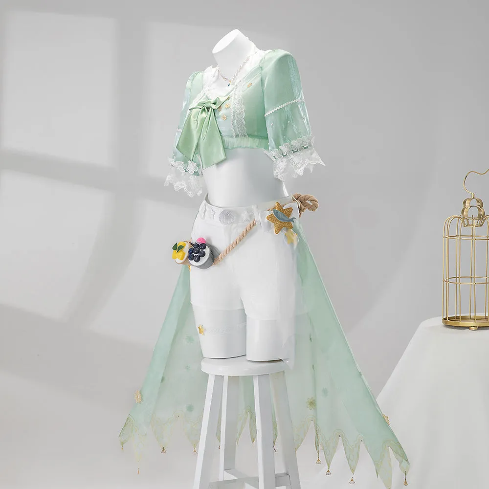 Identity V Barmaid Demi Bourbon Sea Salt Mocktail Miss Sea Salt Cosplay Costume