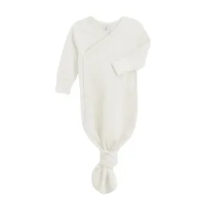 Indy Organic Kimono Gown - Ivory