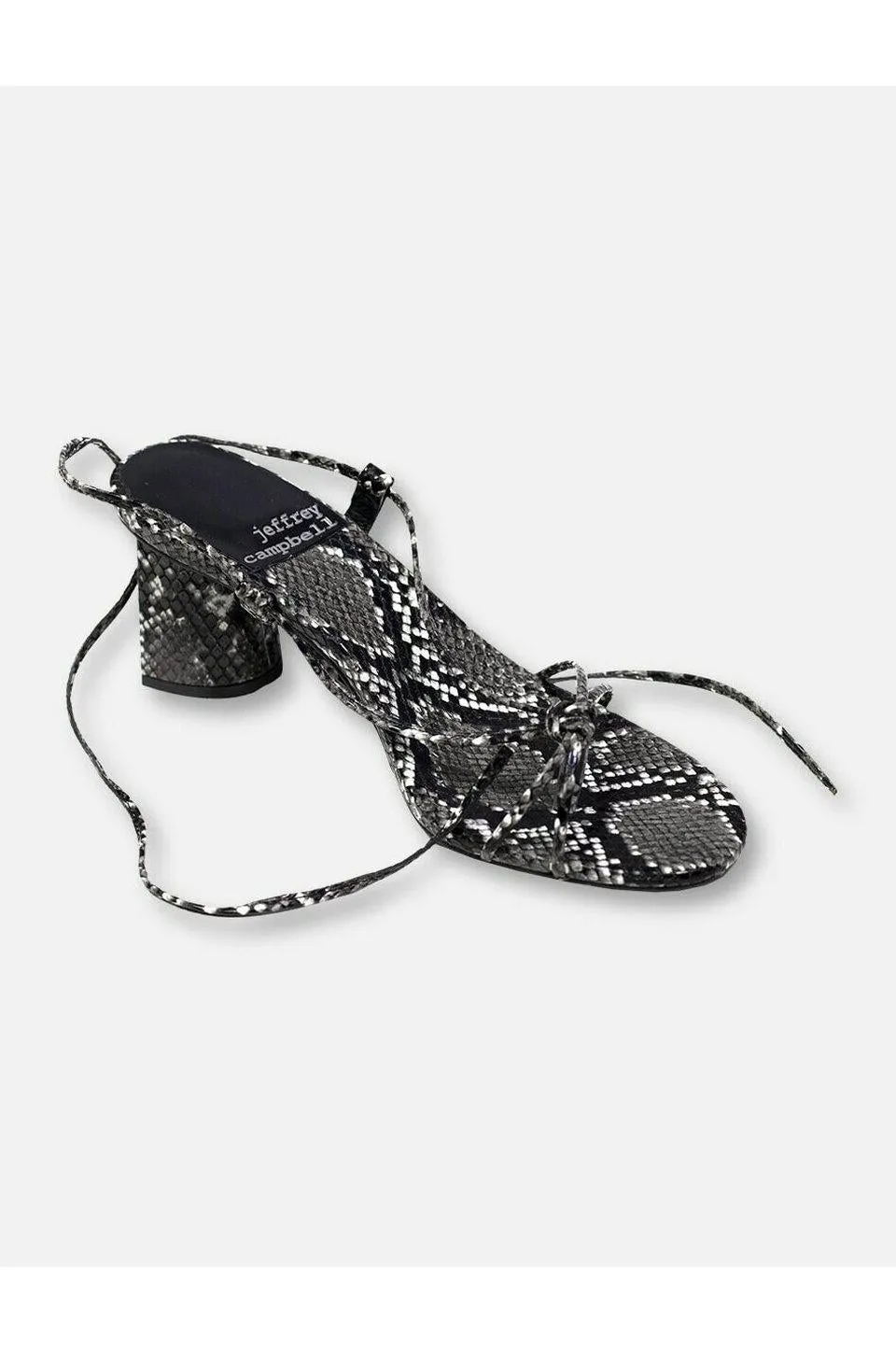 Jeffrey Campbell Xifeng Snakeskin Sandal