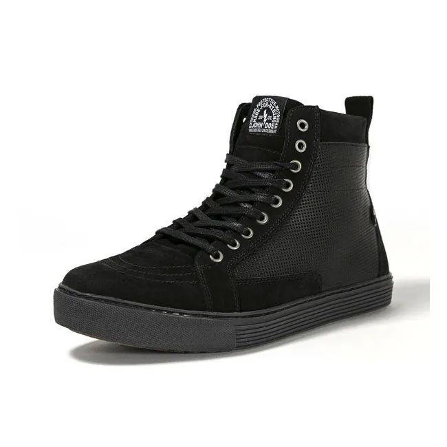 John Doe Motorcycle Sneakers Neo Black / Black CE Approved