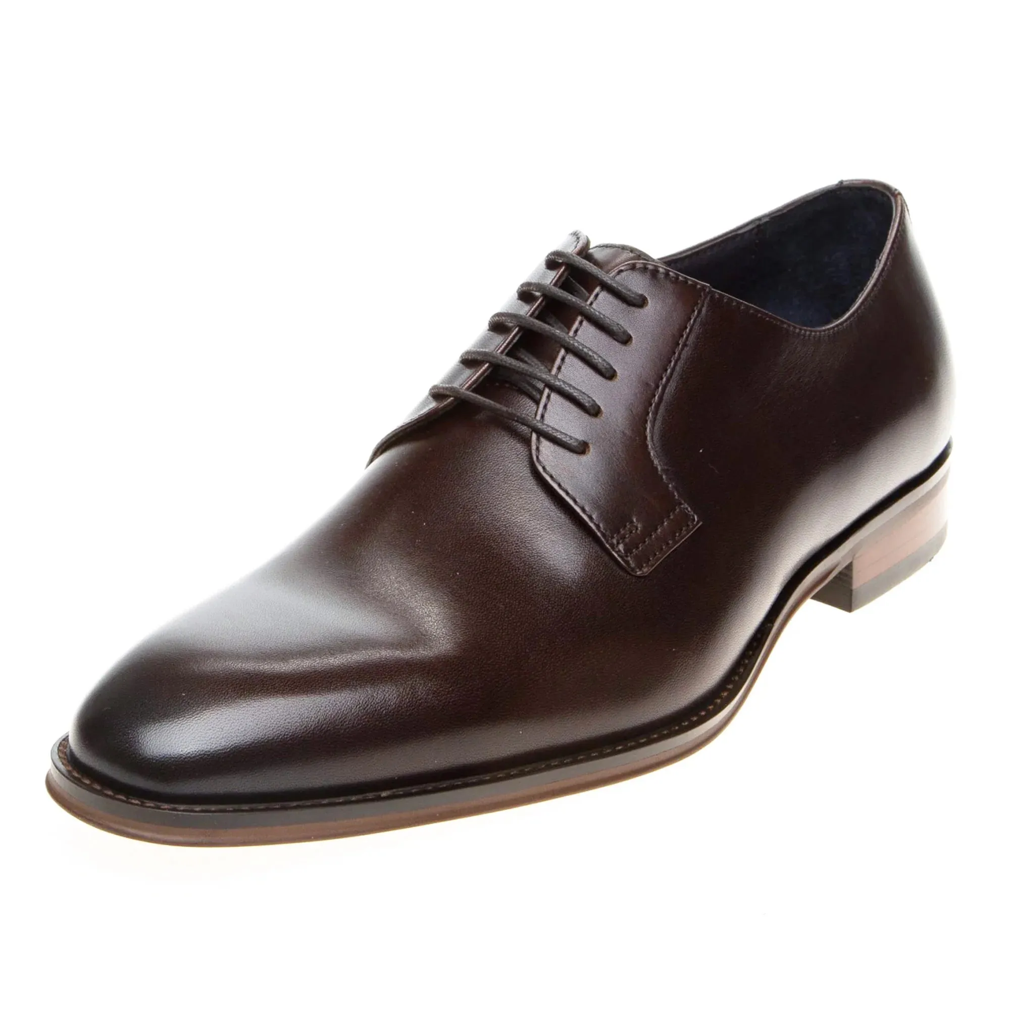 John White Mumford Brown Derby Shoes