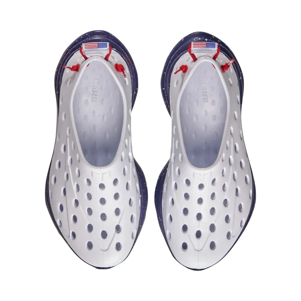 Kane Revive Slip On Active Recovery Shoe in Stars and Stripes