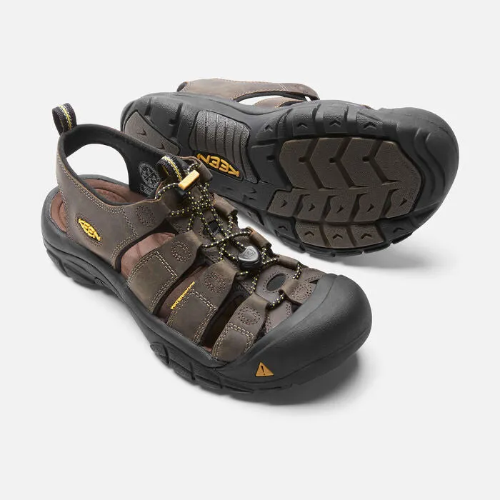 KEEN MEN'S NEWPORT LEATHER - BISON