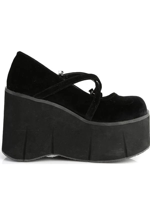 KERA-10 [Black Velvet] | PLATFORMS [PREORDER]