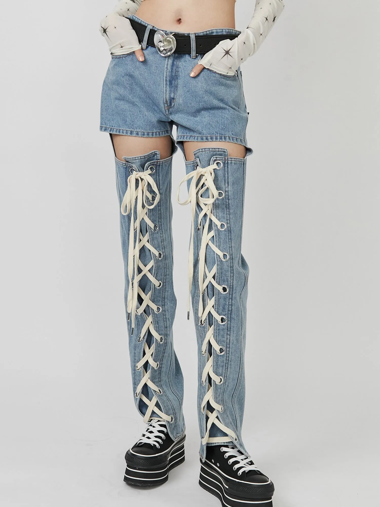 Kicks Lace Up Pants