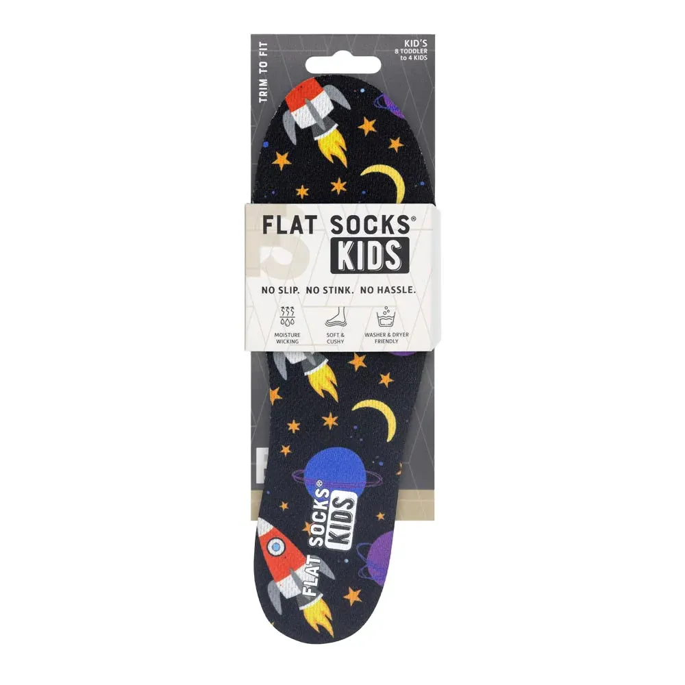 KIDS FLAT SOCKS MESH | OUTERSPACE