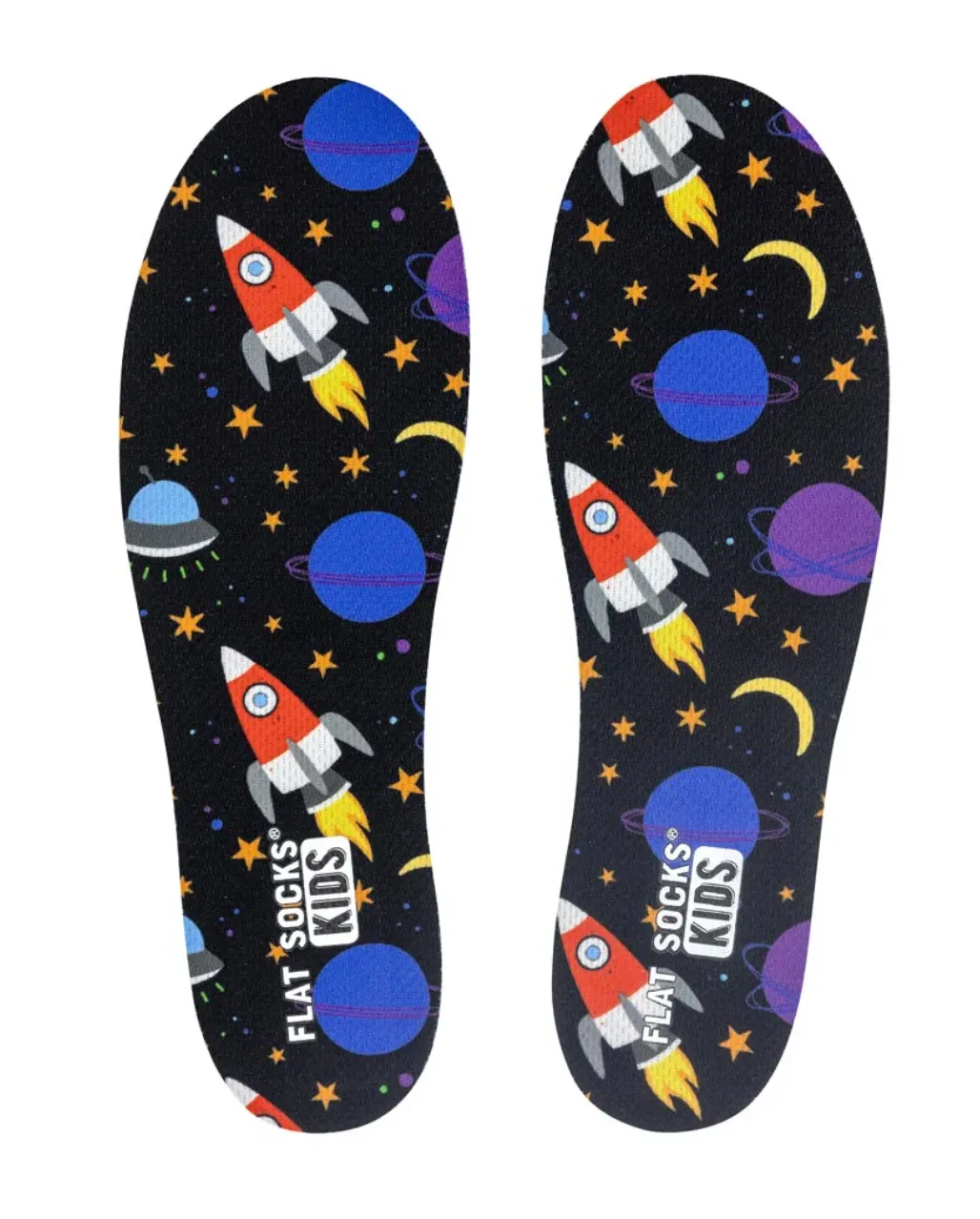 KIDS FLAT SOCKS MESH | OUTERSPACE