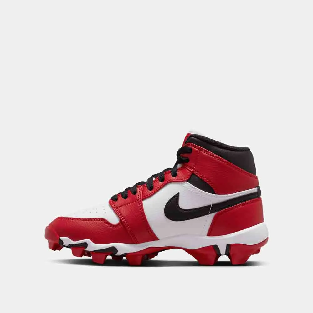 Kids' Jordan 1 Mid Football Cleats