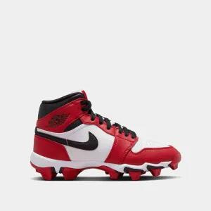 Kids' Jordan 1 Mid Football Cleats