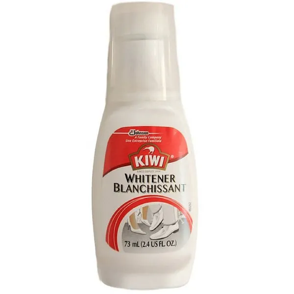 KIWI - Liquid Shoe Polish White - 2.5 fl. oz. (73 ml)