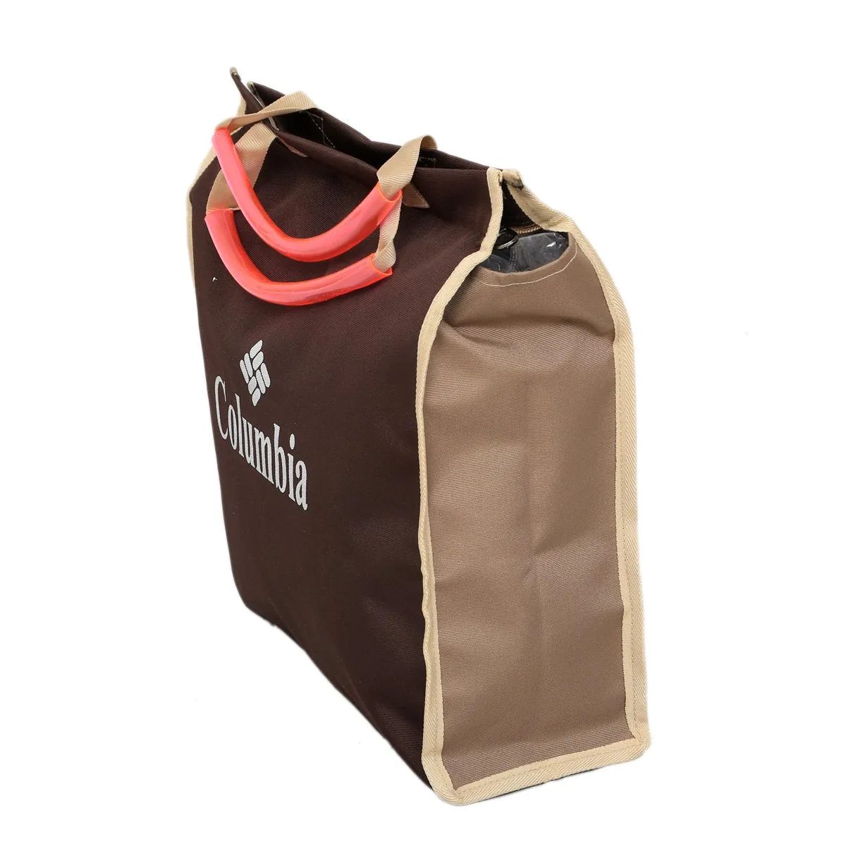 Kuber Industries Brown Shopping Bag (TR44227)