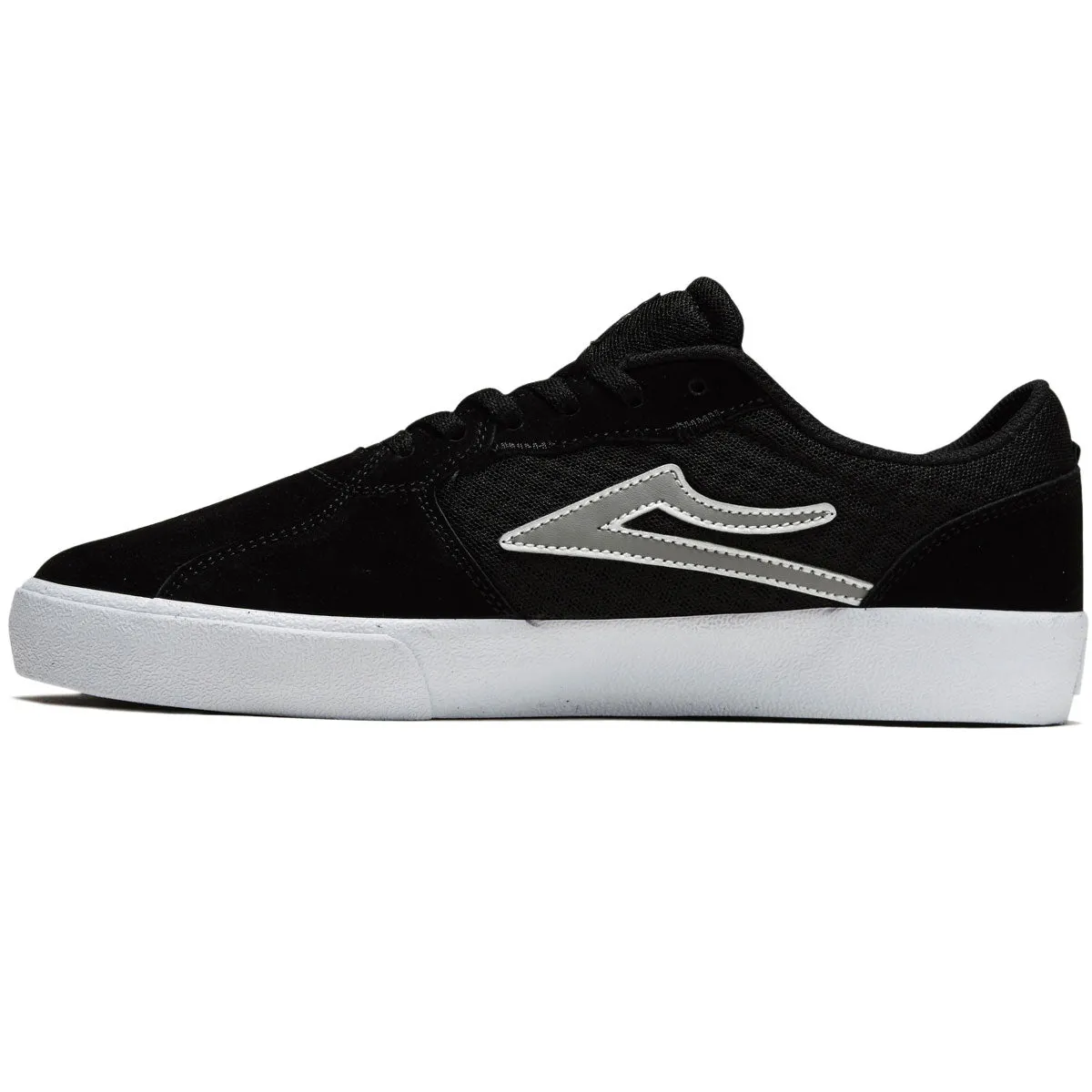 Lakai Cardiff Shoes - Black/White Suede