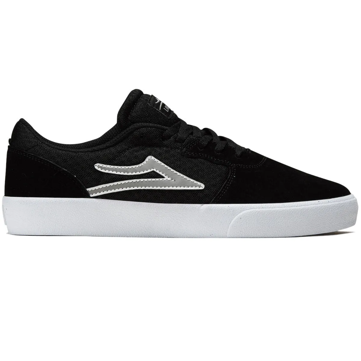 Lakai Cardiff Shoes - Black/White Suede