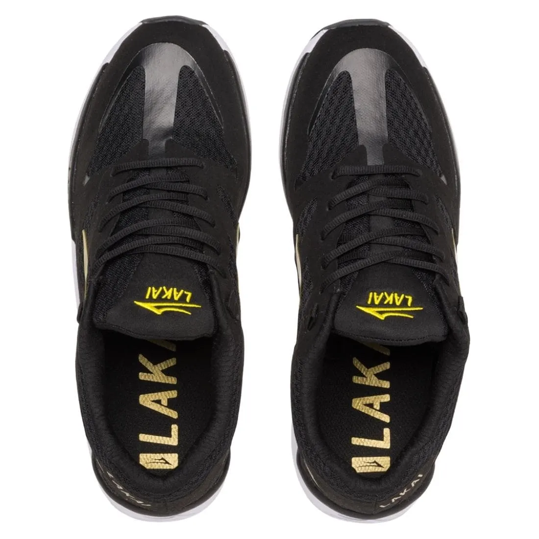 Lakai Evo 2.0 Shoes - Black/Gold Suede