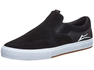 LAKAI OWEN VLK BLACK SLIP ON SKATE SHOES