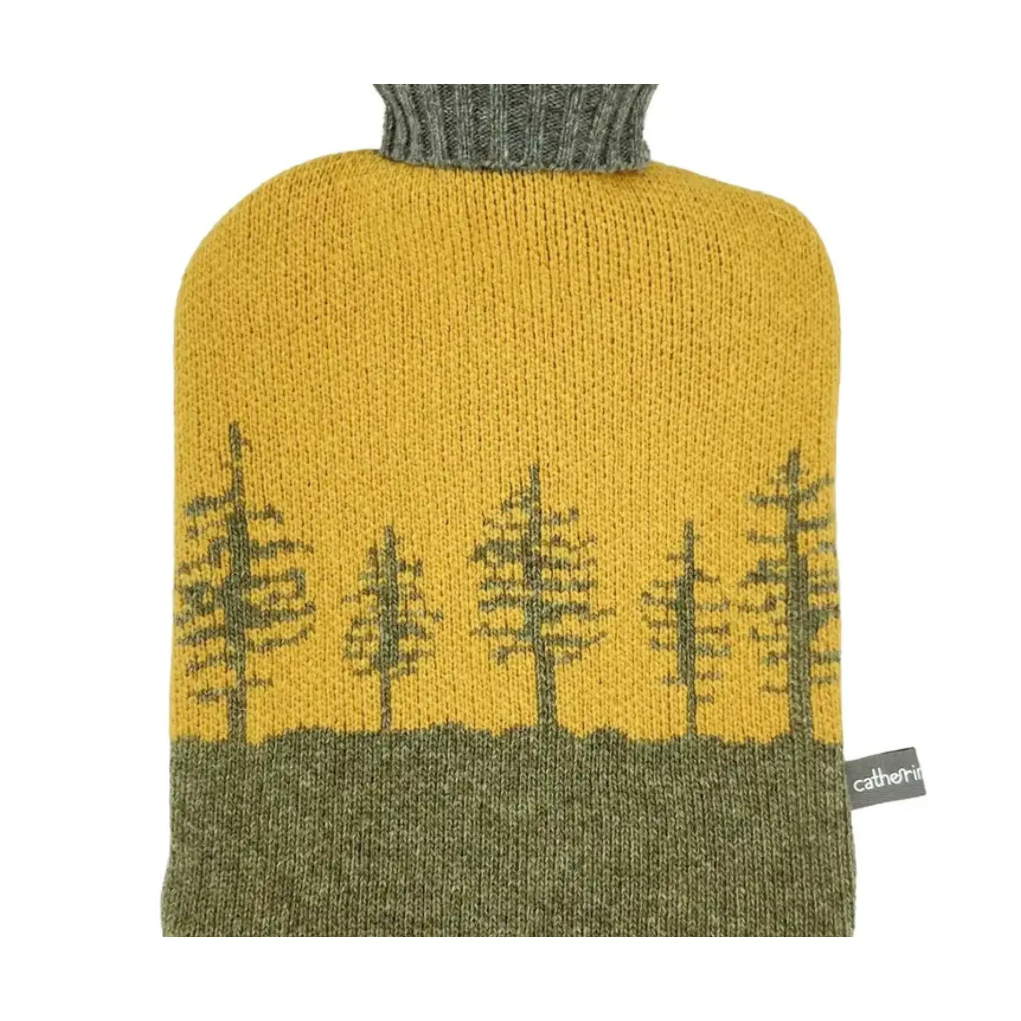 Lambswool Hot Water Bottle Cover & Bottle