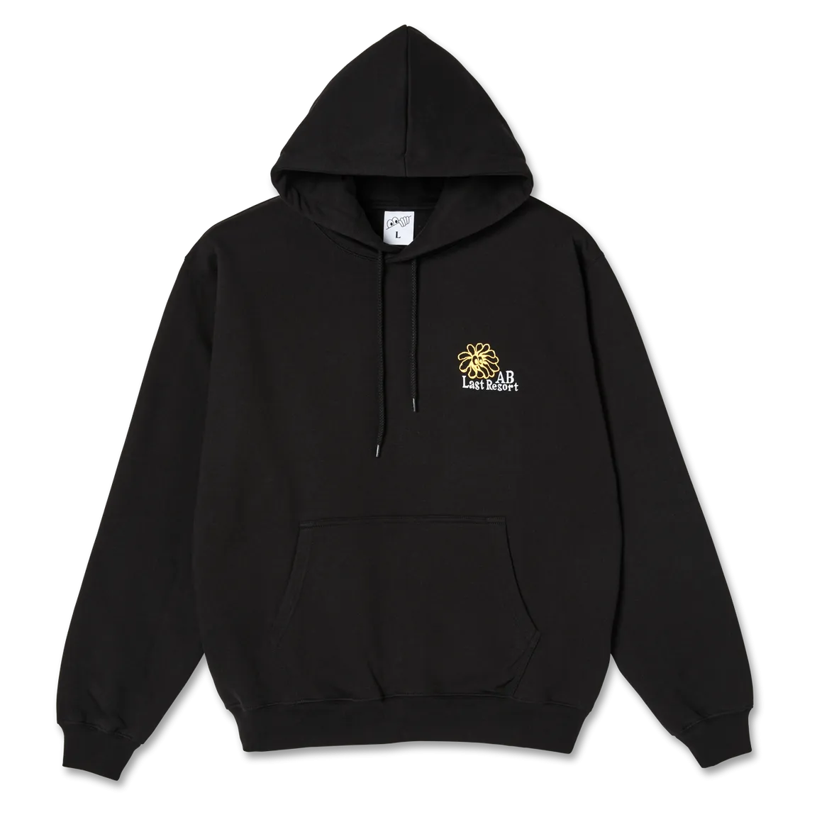 Last Resort AB Flower Hoodie - Black