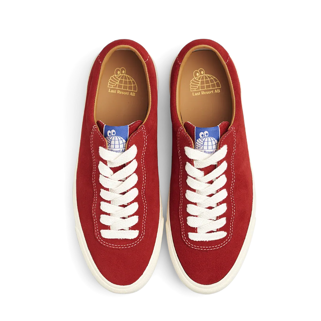 Last Resort AB VM001 SUEDE LO (OLD RED/WHITE)