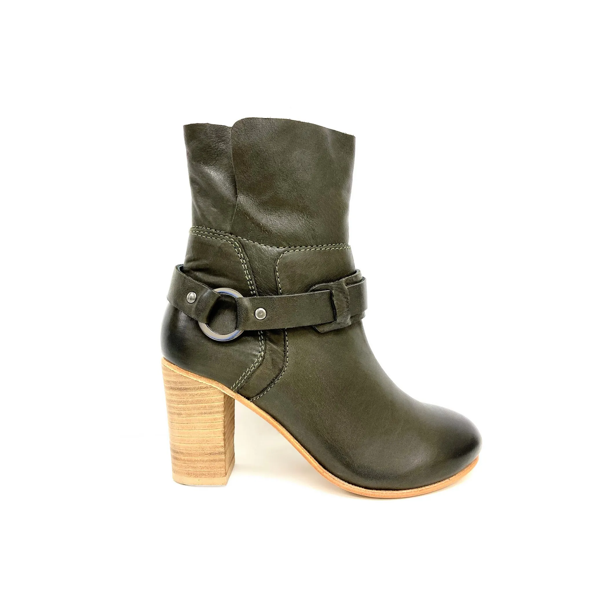 Lea Stacked Heel Boot