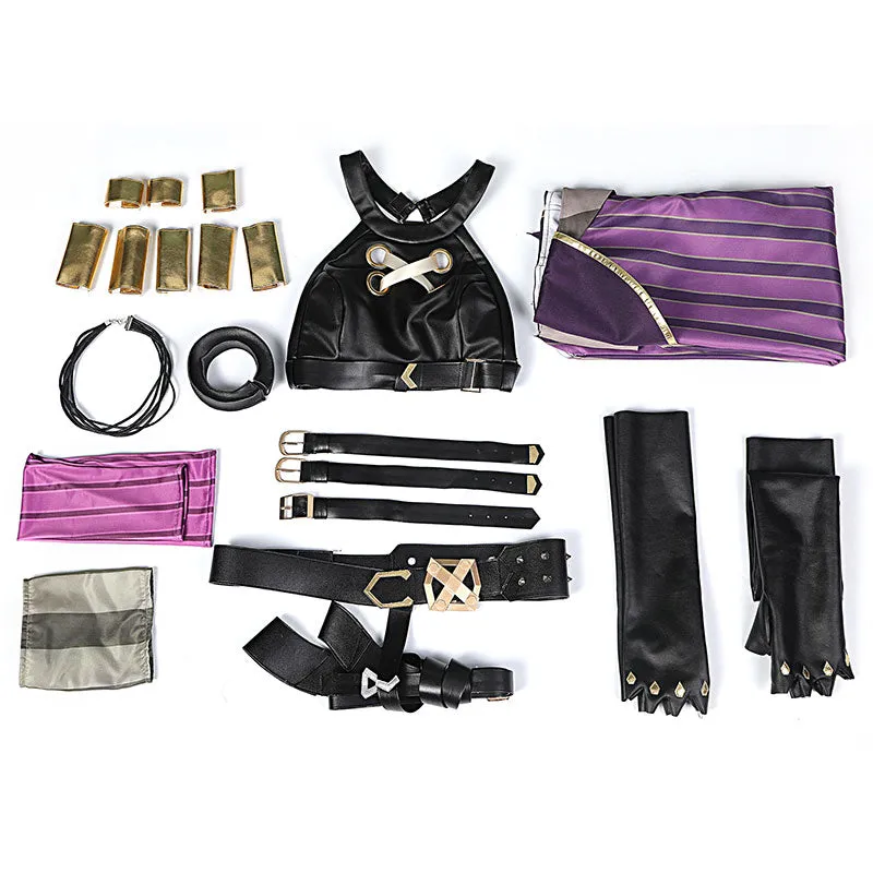 League of Legends Arcane Jinx Cosplay Costume