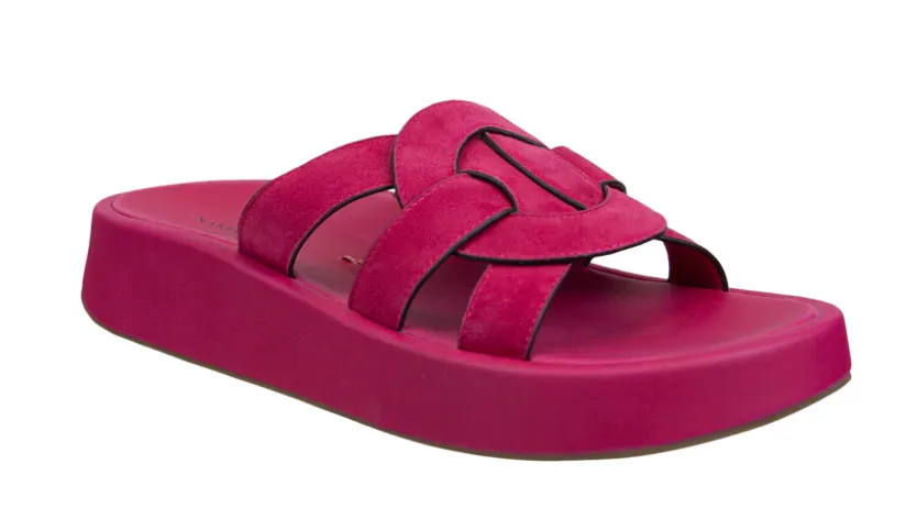 Market Platform Sandals - Pink