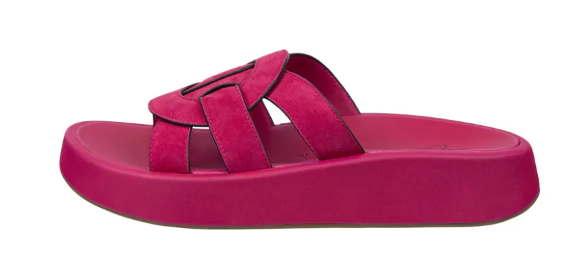 Market Platform Sandals - Pink