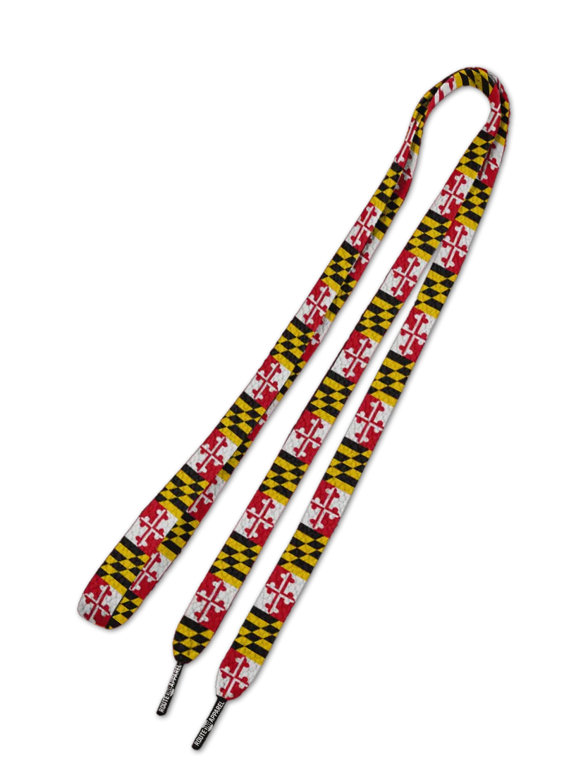 Maryland Flag / Shoe Laces