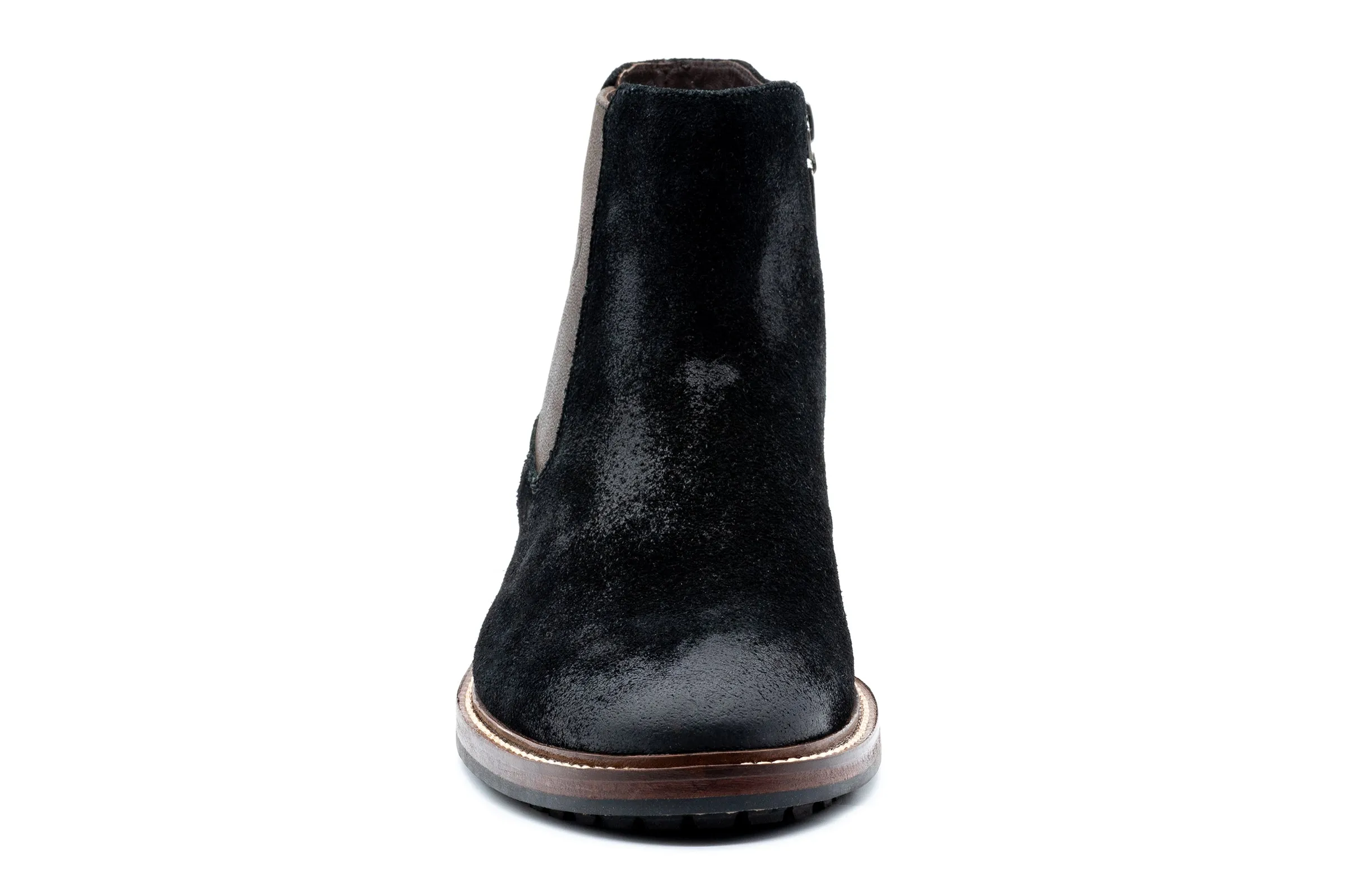 McKinley Suede Boots - Black