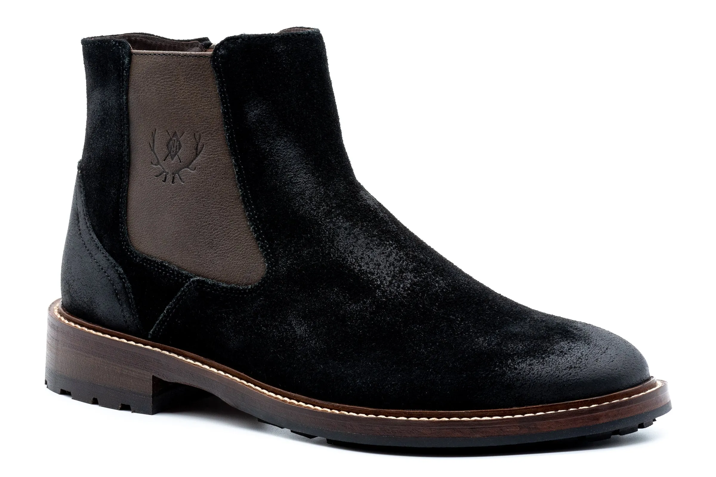 McKinley Suede Boots - Black