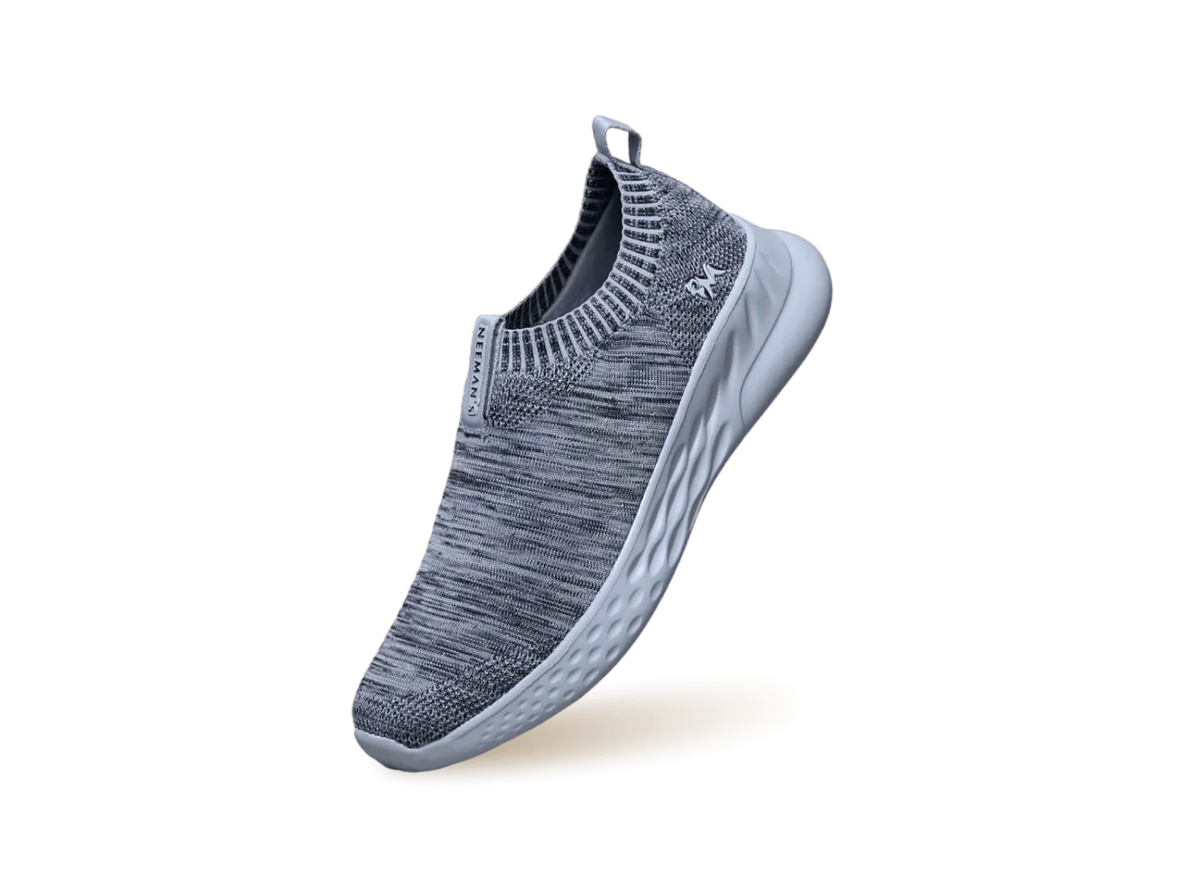 Melange Slip Ons : Grey